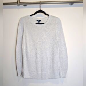 GAP Baby Blue Knit Split Hem Sweater Medium